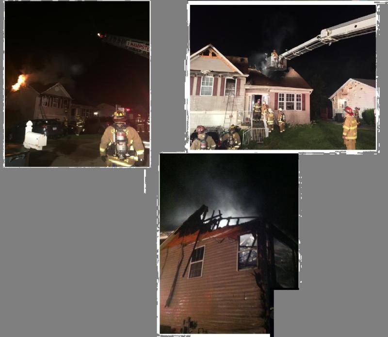 2015-07-14 2800 block Westminster St, Manchester. House Fire.